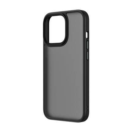 ROCK TPU+PC Udun Pro Skin Shockproof Protection Case For iPhone 13 Pro(Black)-garmade.com