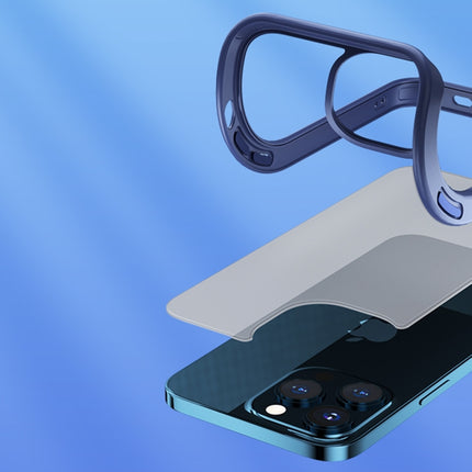 ROCK TPU+PC Udun Pro Skin Shockproof Protection Case For iPhone 13 Pro(Blue)-garmade.com