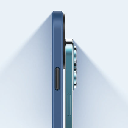 ROCK PC + TPU Udun Transparent Protective Case For iPhone 13 Pro(Black)-garmade.com