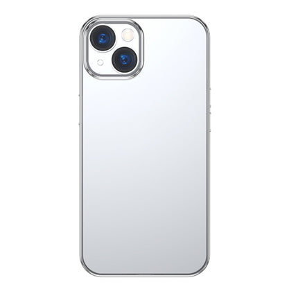 TOTUDESIGN AA-155 Soft Jane Series Hardcover Edition Shockproof Electroplating TPU Protective Case For iPhone 13(Silver)-garmade.com