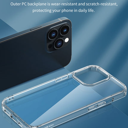 Rock Space Initial Series PC + TPU Transparent Shockproof Case For iPhone 13-garmade.com