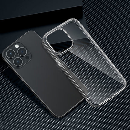 Rock Space Initial Series PC + TPU Transparent Shockproof Case For iPhone 13 Pro-garmade.com