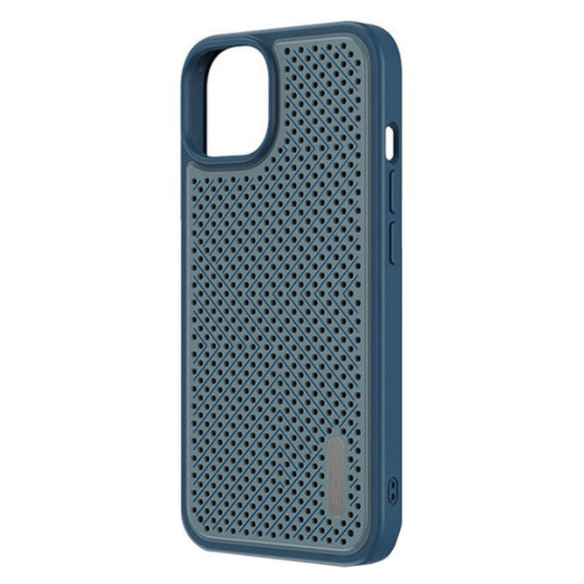 ROCK Graphene Heat Dissipation Ultra-thin TPU Case For iPhone 13 Pro Max(Blue)-garmade.com