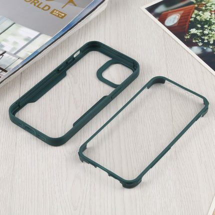 Acrylic + TPU 360 Degrees Full Coverage Shockproof Protective Case For iPhone 13 mini(Green)-garmade.com