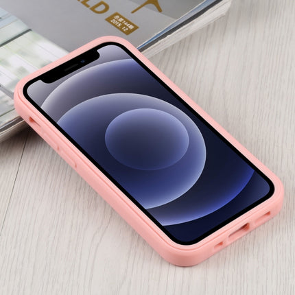 Acrylic + TPU 360 Degrees Full Coverage Shockproof Protective Case For iPhone 13 mini(Pink)-garmade.com