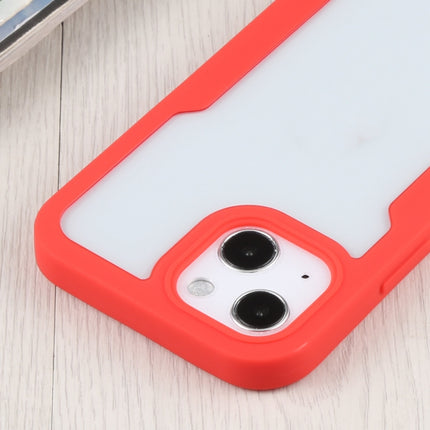 Acrylic + TPU 360 Degrees Full Coverage Shockproof Protective Case For iPhone 13 mini(Red)-garmade.com