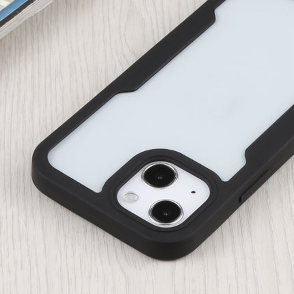 Acrylic + TPU 360 Degrees Full Coverage Shockproof Protective Case For iPhone 13(Black)-garmade.com