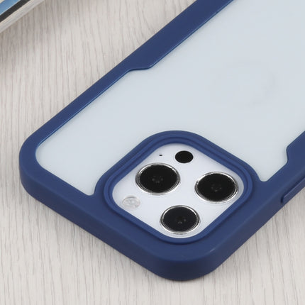 Acrylic + TPU 360 Degrees Full Coverage Shockproof Protective Case For iPhone 13 Pro(Blue)-garmade.com