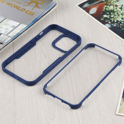Acrylic + TPU 360 Degrees Full Coverage Shockproof Protective Case For iPhone 13 Pro(Blue)-garmade.com
