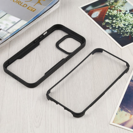 Acrylic + TPU 360 Degrees Full Coverage Shockproof Protective Case For iPhone 13 Pro(Black)-garmade.com