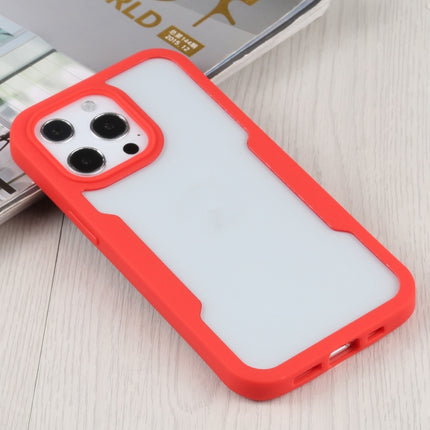 Acrylic + TPU 360 Degrees Full Coverage Shockproof Protective Case For iPhone 13 Pro(Red)-garmade.com