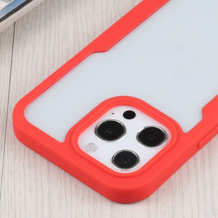 Acrylic + TPU 360 Degrees Full Coverage Shockproof Protective Case For iPhone 13 Pro(Red)-garmade.com