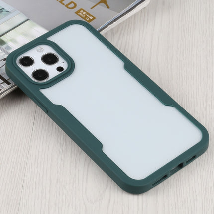 Acrylic + TPU 360 Degrees Full Coverage Shockproof Protective Case For iPhone 13 Pro Max(Green)-garmade.com