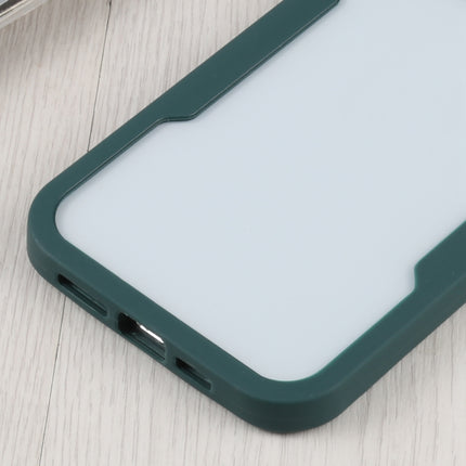 Acrylic + TPU 360 Degrees Full Coverage Shockproof Protective Case For iPhone 13 Pro Max(Green)-garmade.com