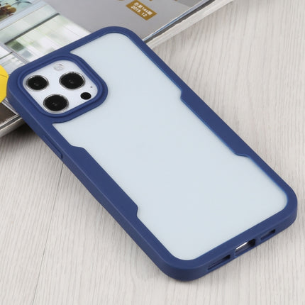 Acrylic + TPU 360 Degrees Full Coverage Shockproof Protective Case For iPhone 13 Pro Max(Blue)-garmade.com