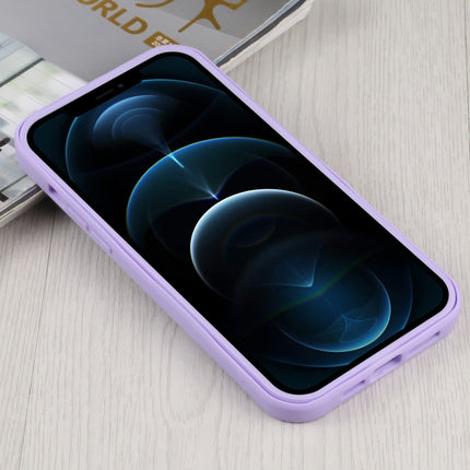 Acrylic + TPU 360 Degrees Full Coverage Shockproof Protective Case For iPhone 13 Pro Max(Purple)-garmade.com