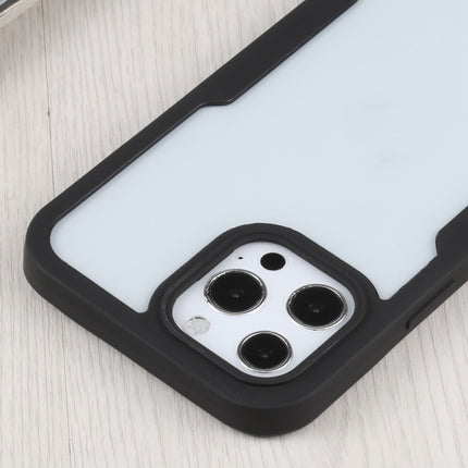 Acrylic + TPU 360 Degrees Full Coverage Shockproof Protective Case For iPhone 13 Pro Max(Black)-garmade.com