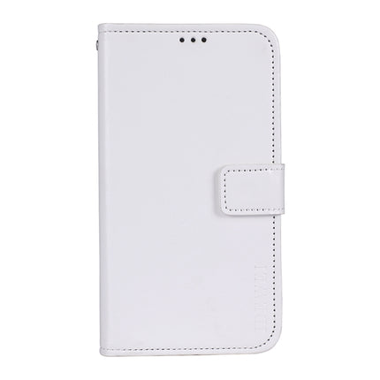 idewei Crazy Horse Texture Horizontal Flip Leather Case with Holder & Card Slots & Wallet For iPhone 13 mini(White)-garmade.com