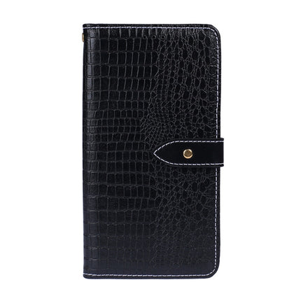 idewei Crocodile Texture Horizontal Flip Leather Case with Holder & Card Slots & Wallet For iPhone 13(Black)-garmade.com