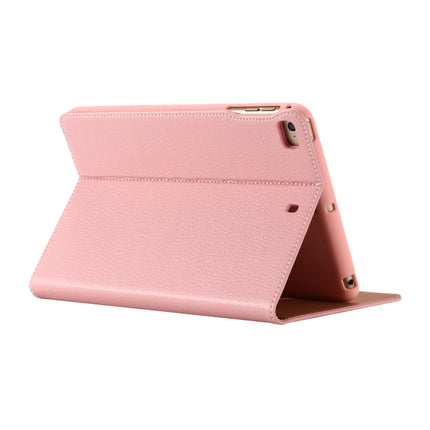 For iPad Mini 2019 & 4 & 3 & 2 & 1 GEBEI PU+TPU Horizontal Flip Protective Case with Holder & Card Slots(Rose Gold)-garmade.com