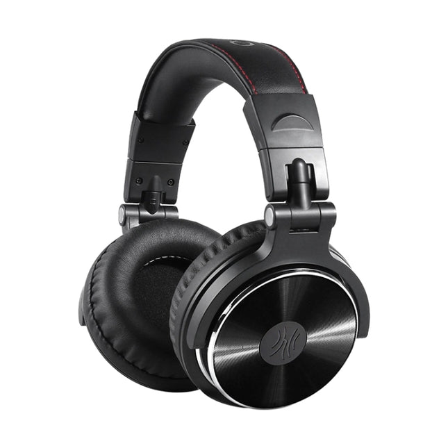 OneOdio Pro-10 Head-mounted Noise Reduction Wired Headphone with Microphone, Color:Black-garmade.com