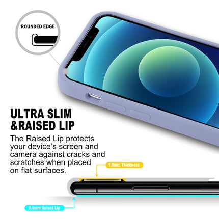 GOOSPERY SILICONE Solid Color Soft Liquid Silicone Shockproof Soft TPU Case For iPhone 13(Blue)-garmade.com