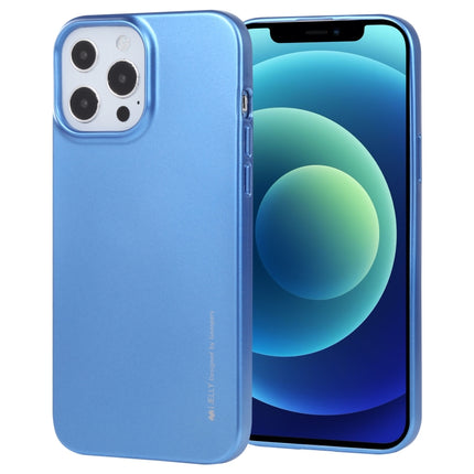 GOOSPERY i-JELLY TPU Shockproof and Scratch Case For iPhone 13 Pro(Blue)-garmade.com