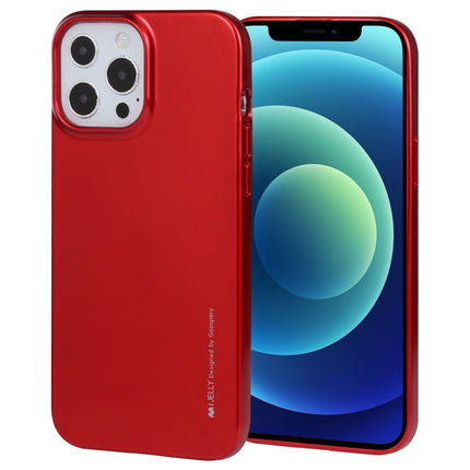 GOOSPERY i-JELLY TPU Shockproof and Scratch Case For iPhone 13 Pro Max(Red)-garmade.com