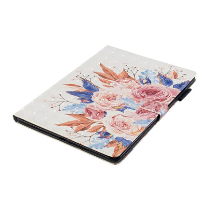 For iPad 10.2 3D Embossing Pattern Horizontal Flip Leather Case with Holder & Card Slots & Wallet(Sunflower)-garmade.com
