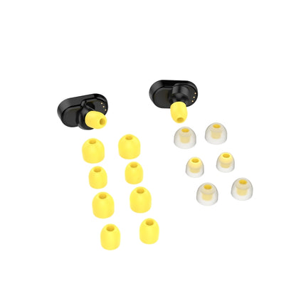 For Sony WF-1000XM4 / WF-1000XM3 Universal Earplug Sleeve Ear Cap Earmuffs(Yellow)-garmade.com