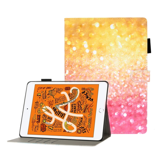 For iPad Mini 5 / 4 / 3 / 2 / 1 3D Embossing Pattern Horizontal Flip Leather Case with Holder & Card Slots & Wallet(Sand)-garmade.com