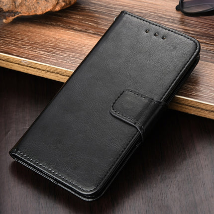 Crystal Texture Horizontal Flip Leather Case with Holder & Card Slots & Wallet For iPhone 13 mini(Black)-garmade.com