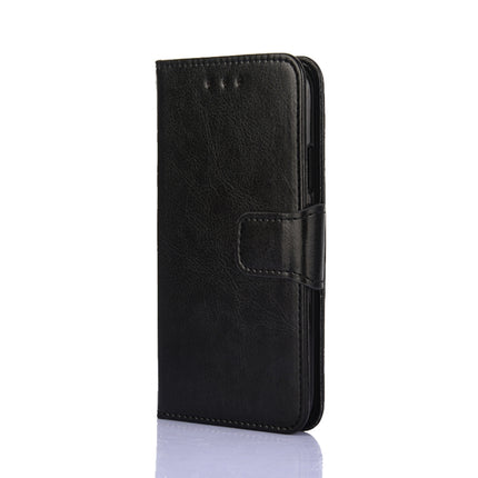 Crystal Texture Horizontal Flip Leather Case with Holder & Card Slots & Wallet For iPhone 13 mini(Black)-garmade.com