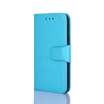 Crystal Texture Horizontal Flip Leather Case with Holder & Card Slots & Wallet For iPhone 13 mini(Light Blue)-garmade.com