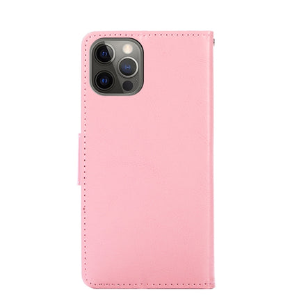 Crystal Texture Horizontal Flip Leather Case with Holder & Card Slots & Wallet For iPhone 13(Pink)-garmade.com