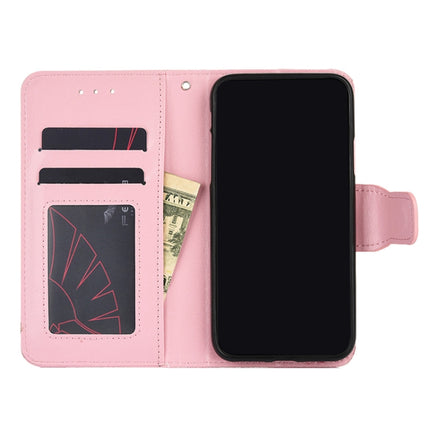 Crystal Texture Horizontal Flip Leather Case with Holder & Card Slots & Wallet For iPhone 13(Pink)-garmade.com