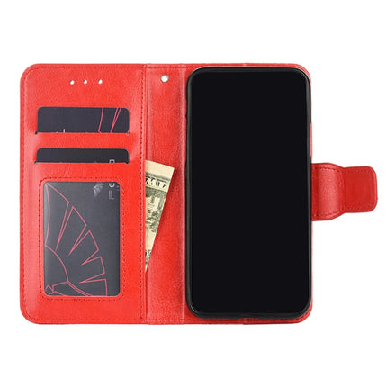 Crystal Texture Horizontal Flip Leather Case with Holder & Card Slots & Wallet For iPhone 13(Red)-garmade.com