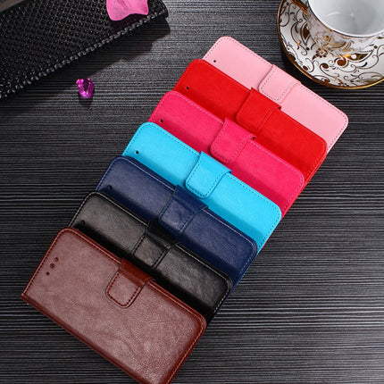 Crystal Texture Horizontal Flip Leather Case with Holder & Card Slots & Wallet For iPhone 13(Rose Red)-garmade.com