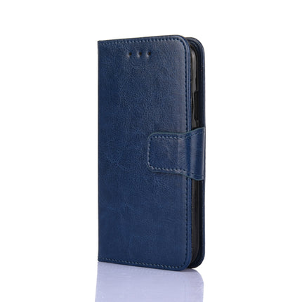Crystal Texture Horizontal Flip Leather Case with Holder & Card Slots & Wallet For iPhone 13 Pro(Royal Blue)-garmade.com