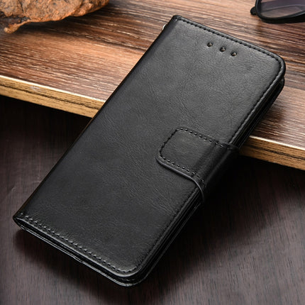 Crystal Texture Horizontal Flip Leather Case with Holder & Card Slots & Wallet For iPhone 13 Pro Max(Black)-garmade.com