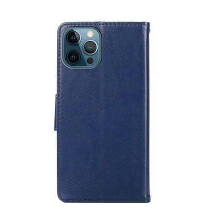 Crystal Texture Horizontal Flip Leather Case with Holder & Card Slots & Wallet For iPhone 13 Pro Max(Royal Blue)-garmade.com
