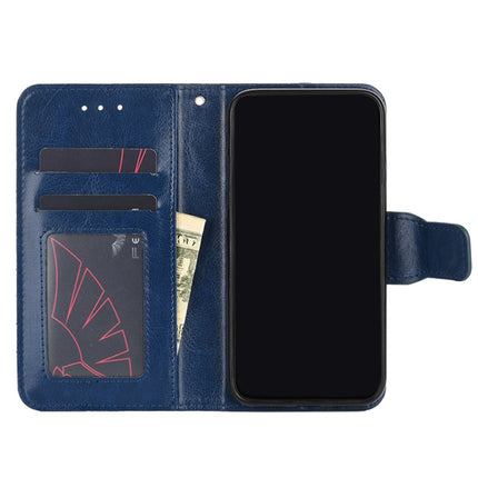 Crystal Texture Horizontal Flip Leather Case with Holder & Card Slots & Wallet For iPhone 13 Pro Max(Royal Blue)-garmade.com