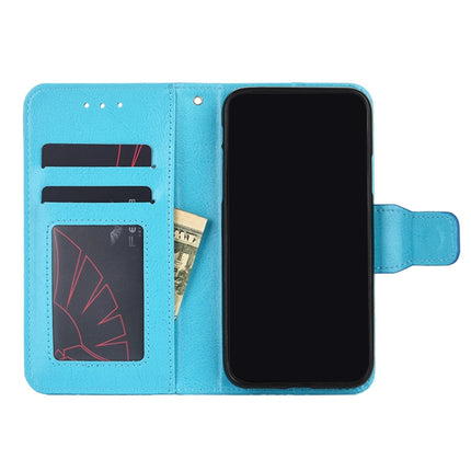 Crystal Texture Horizontal Flip Leather Case with Holder & Card Slots & Wallet For iPhone 13 Pro Max(Light Blue)-garmade.com