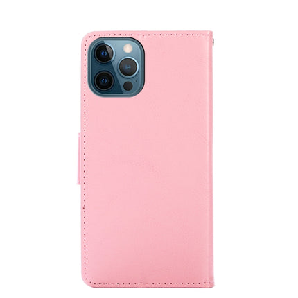 Crystal Texture Horizontal Flip Leather Case with Holder & Card Slots & Wallet For iPhone 13 Pro Max(Pink)-garmade.com