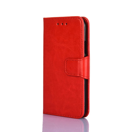 Crystal Texture Horizontal Flip Leather Case with Holder & Card Slots & Wallet For iPhone 13 Pro Max(Red)-garmade.com