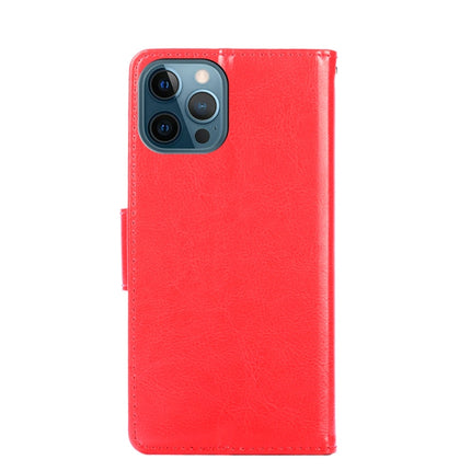Crystal Texture Horizontal Flip Leather Case with Holder & Card Slots & Wallet For iPhone 13 Pro Max(Red)-garmade.com