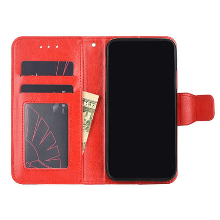 Crystal Texture Horizontal Flip Leather Case with Holder & Card Slots & Wallet For iPhone 13 Pro Max(Red)-garmade.com