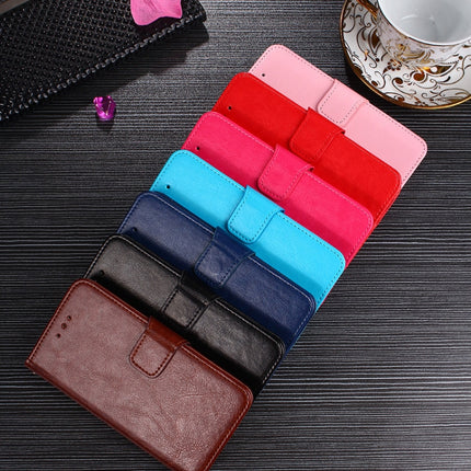 Crystal Texture Horizontal Flip Leather Case with Holder & Card Slots & Wallet For iPhone 13 Pro Max(Rose Red)-garmade.com