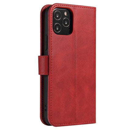 Calf Texture Buckle Horizontal Flip Leather Case with Holder & Card Slots & Wallet For iPhone 13 mini(Red)-garmade.com