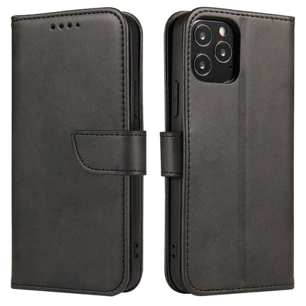 Calf Texture Buckle Horizontal Flip Leather Case with Holder & Card Slots & Wallet For iPhone 13(Black)-garmade.com
